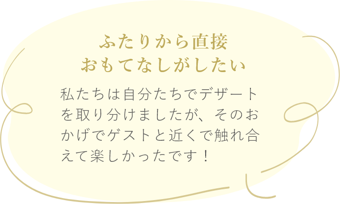 【第3位】デザートビュッフェ（実施率70%）｜【公式】アンシェルデ・マリアージュ - 結婚式演出ランキング